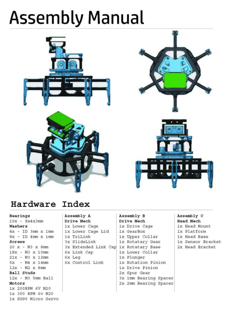 Pathfinder - Dual-Motor 6-Leg Walker - Image 6