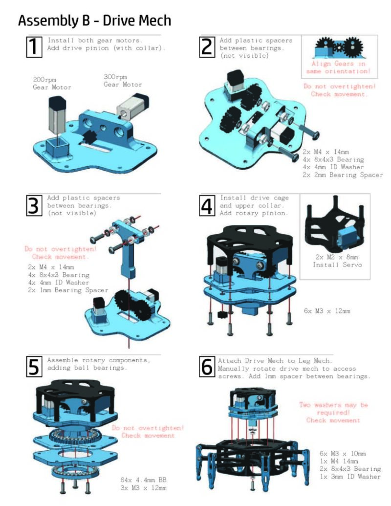 Pathfinder - Dual-Motor 6-Leg Walker - Image 8
