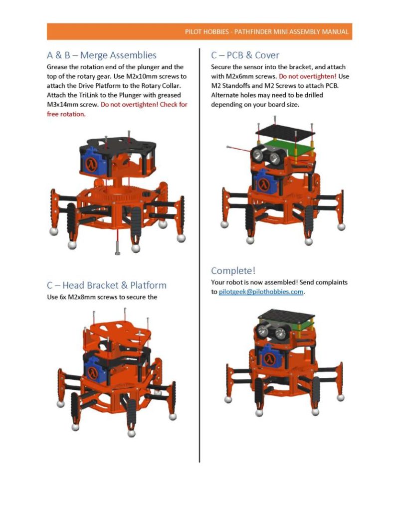 Pathfinder Mini - Dual-Motor 6-Leg Walker - Image 11