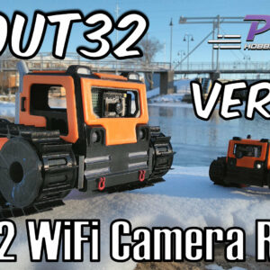 Scout32 - ESP32 WiFi FPV Camera Rover
